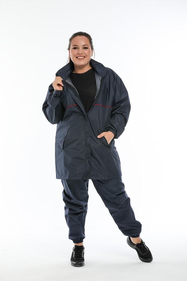 Battal Boy Tunik Model Sauna Eşofman Takımı - 9