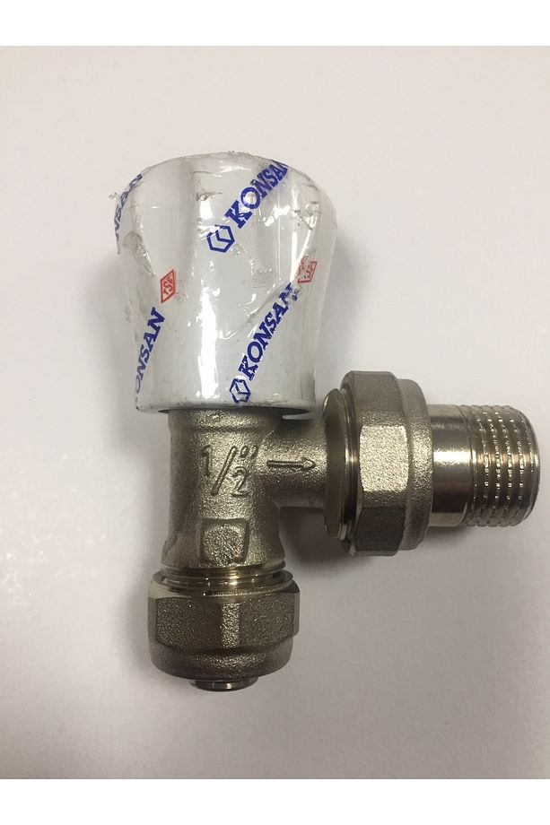 1/2" Pex Köşe Radyatör Vanası - 1