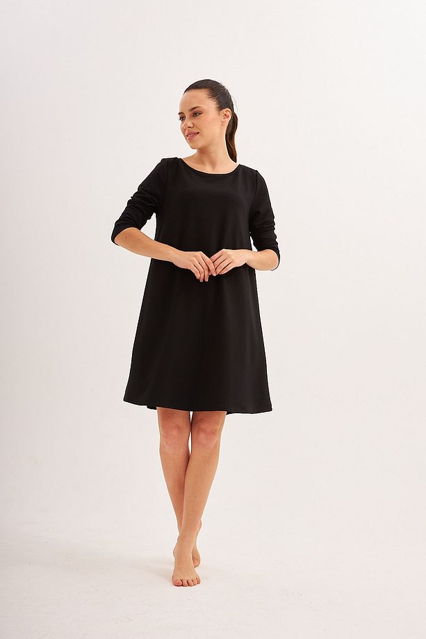 Relax Dress Kadın Siyah Elbise - 2