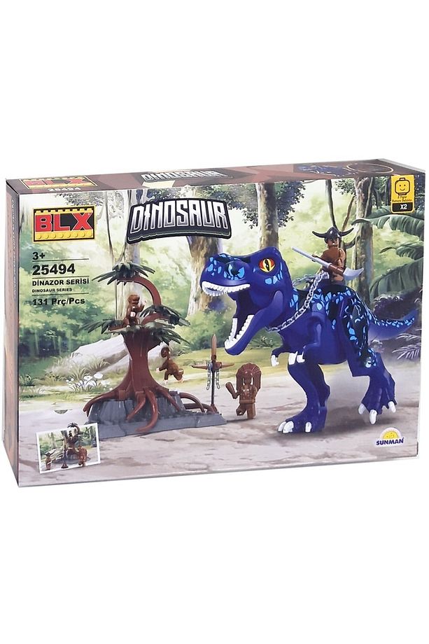 Dinozor Set Ve Savaşçılar 131 Parça 03226 - 1
