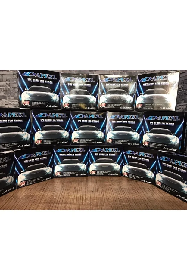 H4 Buz Mavi Led Xenon-şimşek Etkili-10800 Lm 12000k- Yüksek Aydınlatma Gücü - 3
