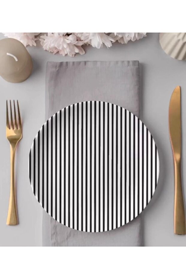 6 Lı Pasta Tabağı Line - 1