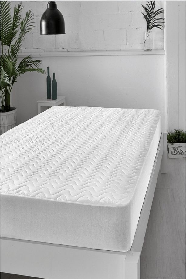 Kapitoneli Fitted Çift Kişilik Yatak Alezi Çift Kişilik - 4