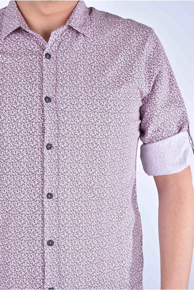 Eg 1621 Silim Fit Shirt/pink/m