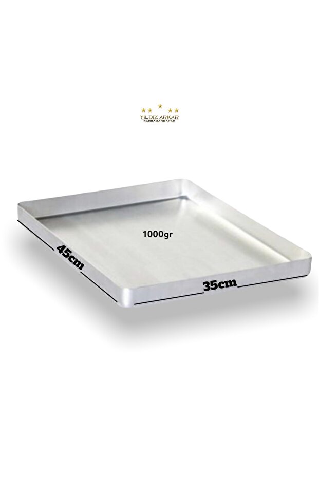 Aluminum Baklava Pastry Tray 35X45 (1000Gr)