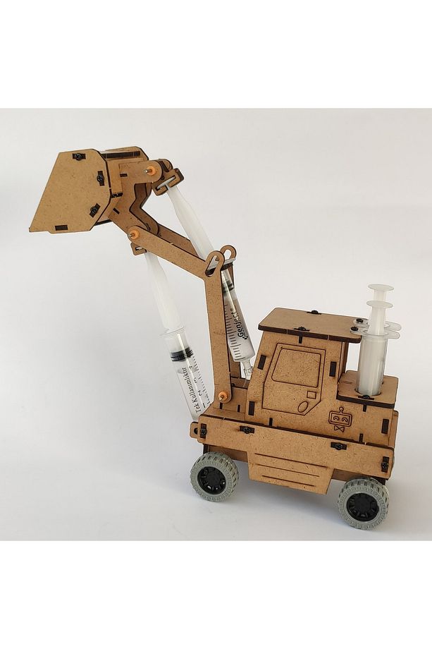 Mini Kepçe - Small Excavator Kendin Yap Set - 4