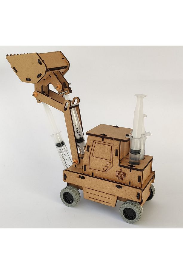 Mini Kepçe - Small Excavator Kendin Yap Set - 6