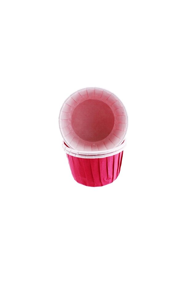 Muffin Cupcake Cake Mold Special Pet Capsules 20 Pieces Fuchsia Color