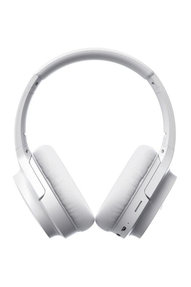 I62 Katlanabilir Kafaüstü Mikrofonlu Bluetooth Kulaklık - Beyaz - 3