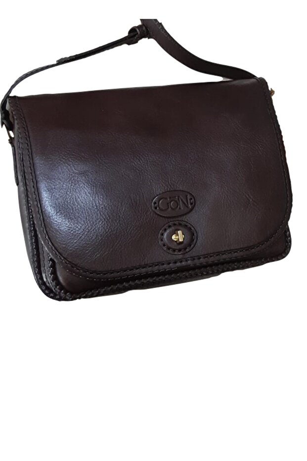 Handmade Deri Postacı Çanta (derin) - 1