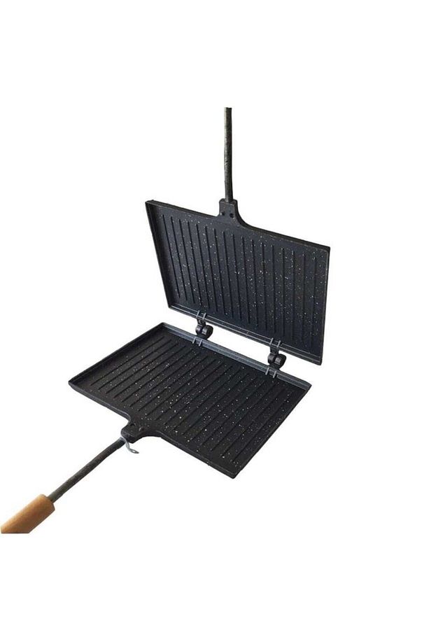 Oms 3292 Döküm Ocak Üstü Tost Makinesi - 1