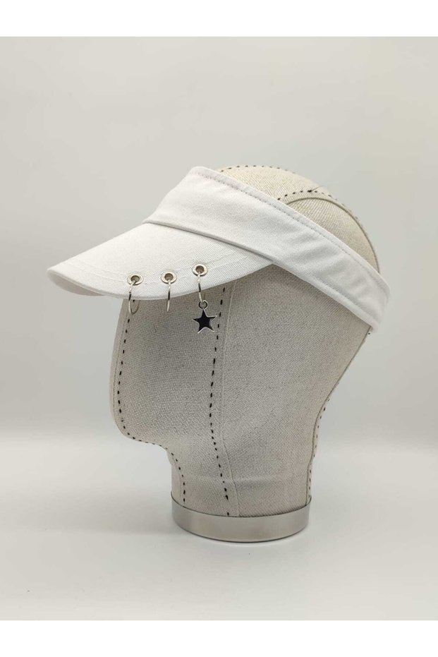 Summer Piercing Visor Hat