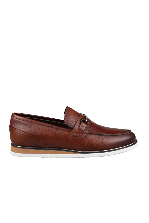 15126 Genuine Leather Tan Men's Casual Shoes