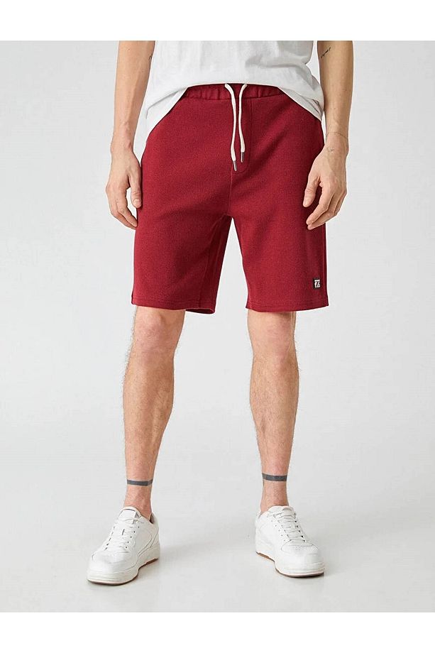 Erkek Şort Bordo 2sam40180mk - 3