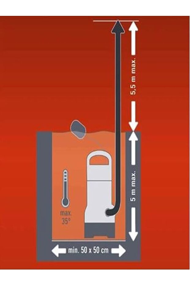Gh-sp 2768 Dalgıç Pompa - Temiz Su - 3
