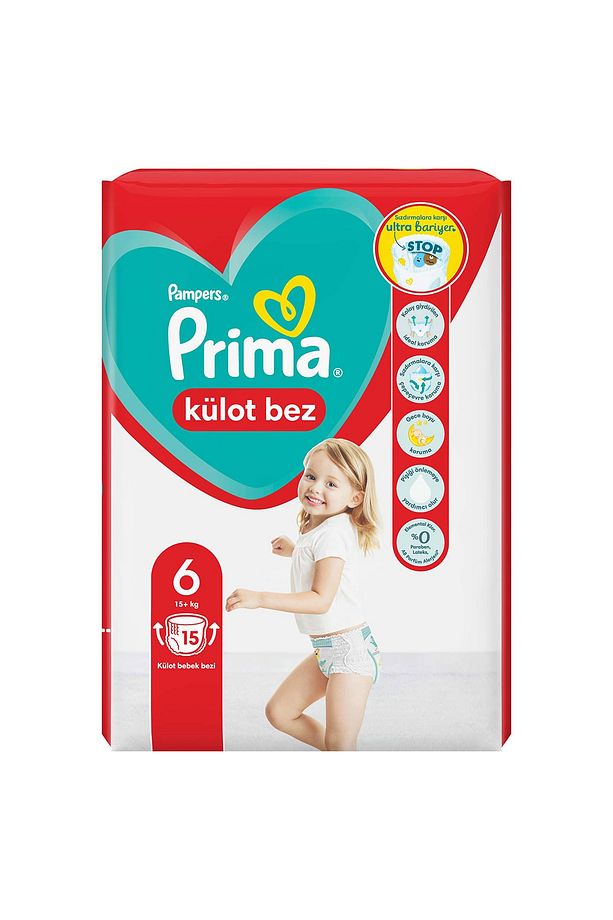 Külot Bebek Bezi 6 Beden 15 Adet Ekstra Large Tekli Paket - 2