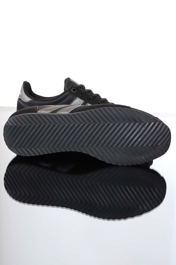 Siyah - Smash Anatomik Sneakers Ayakkabı - 4