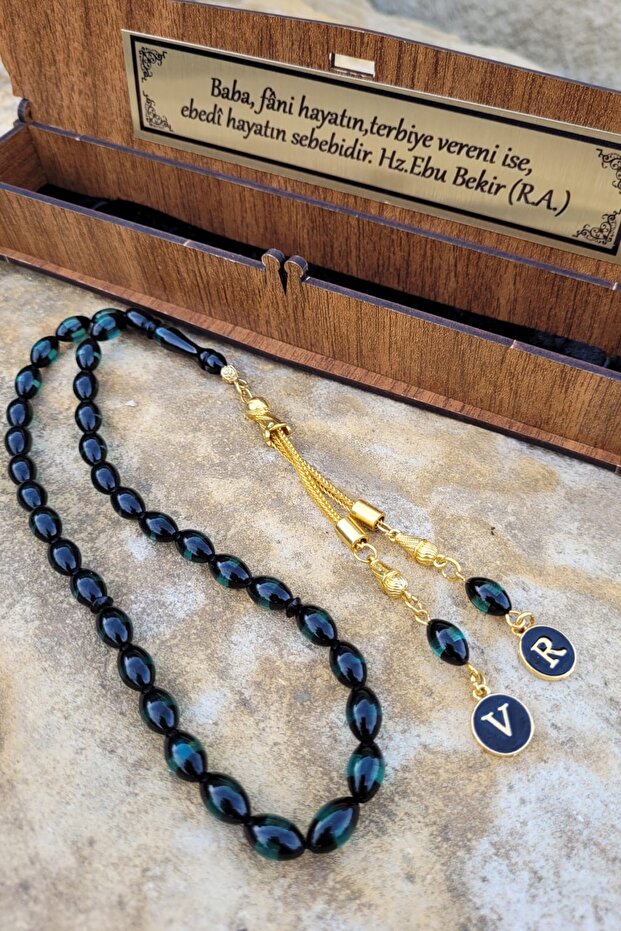 Babalar Günü Hediyesi Kehribar Tesbih - 3