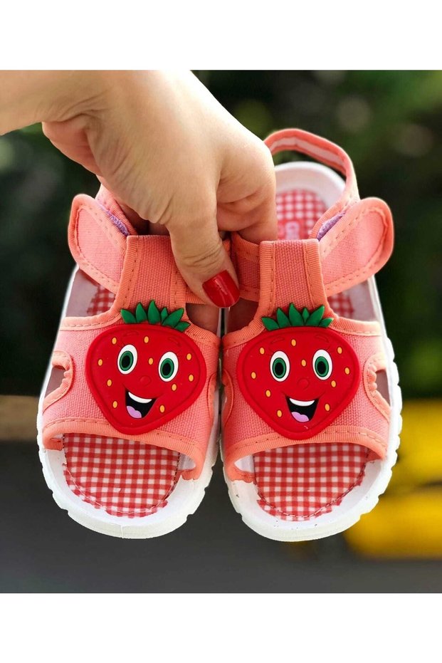 Velcro Children's Sandals, Non-slip Sole Children's Shoes, Baby Sandals