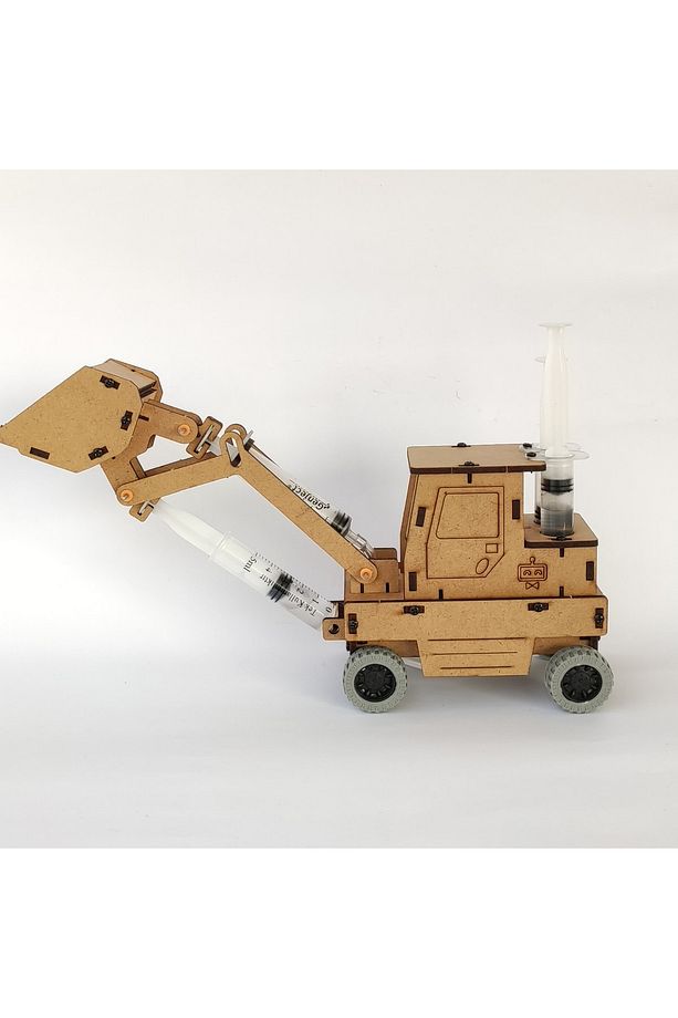 Mini Kepçe - Small Excavator Kendin Yap Set - 3
