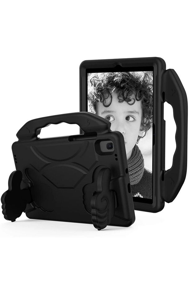 Ipad Air 2 9.7 Uyumlu Kılıf Çocuk Tablet Standlı Ibuy Renkli Tutacaklı Kılıf A1566 A1567 - 1