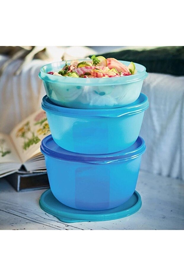 Set of 3 Violahome - Storage and Service Container - 3