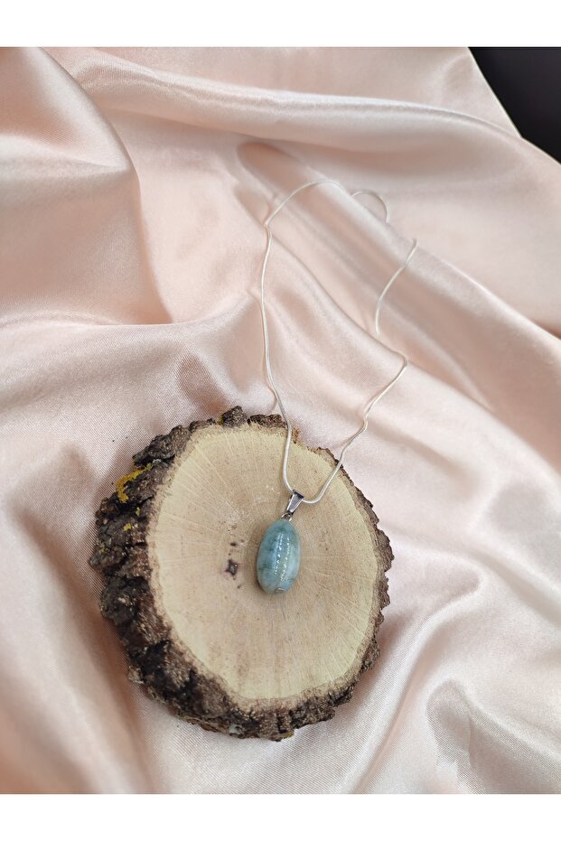 Labrodite Stone Necklace / Natural Stone
