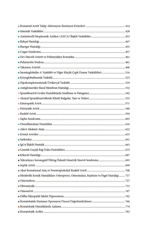 Klinik Romatoloji - 8