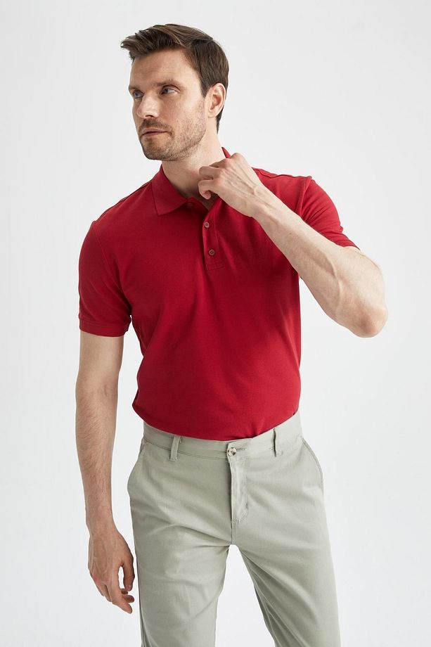 Regular Fit Polo Tişört - 1