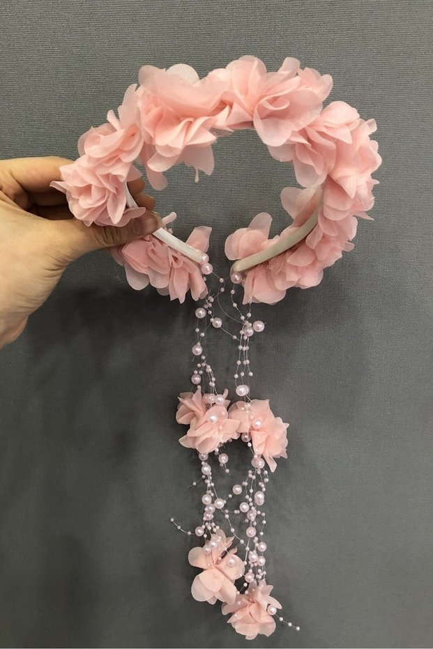 Powder Laser Flower Crown for the Most Beautiful Brides – Crown, Crystal Stone, Stylish Model, Bridal Crown – Crown – Crown