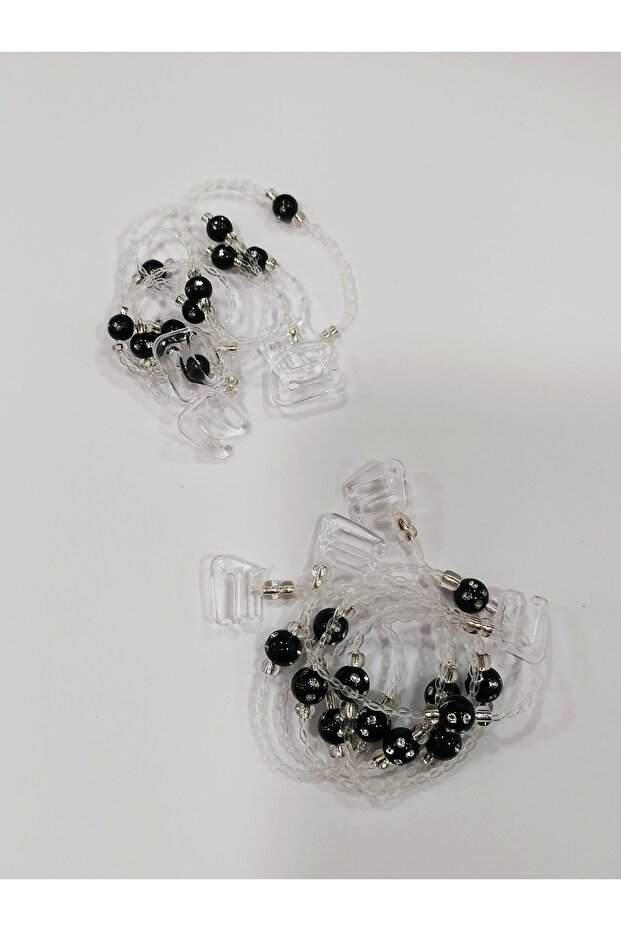 Boncuklu Sütyen Askısı 2 Çift - 1