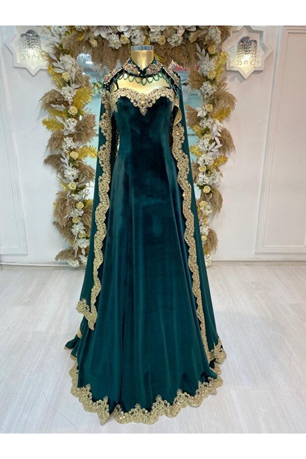 عباءة بيندالي خضراء