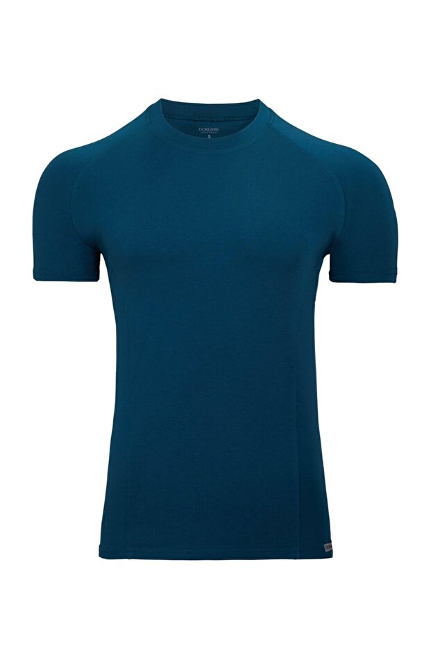 Men's Modal Round Neck Short Sleeve T Shirt 2535