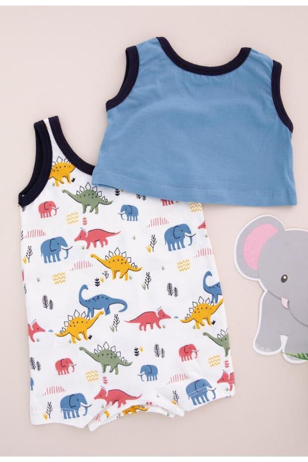 2 Li Erkek Bebek Tulum - 2