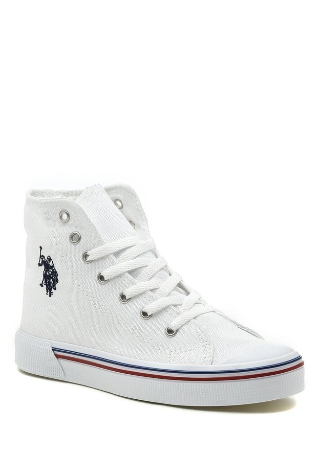 U.S.polo. Assn Penelope Converse Sports Shoes 2022 New Production White Us22hi