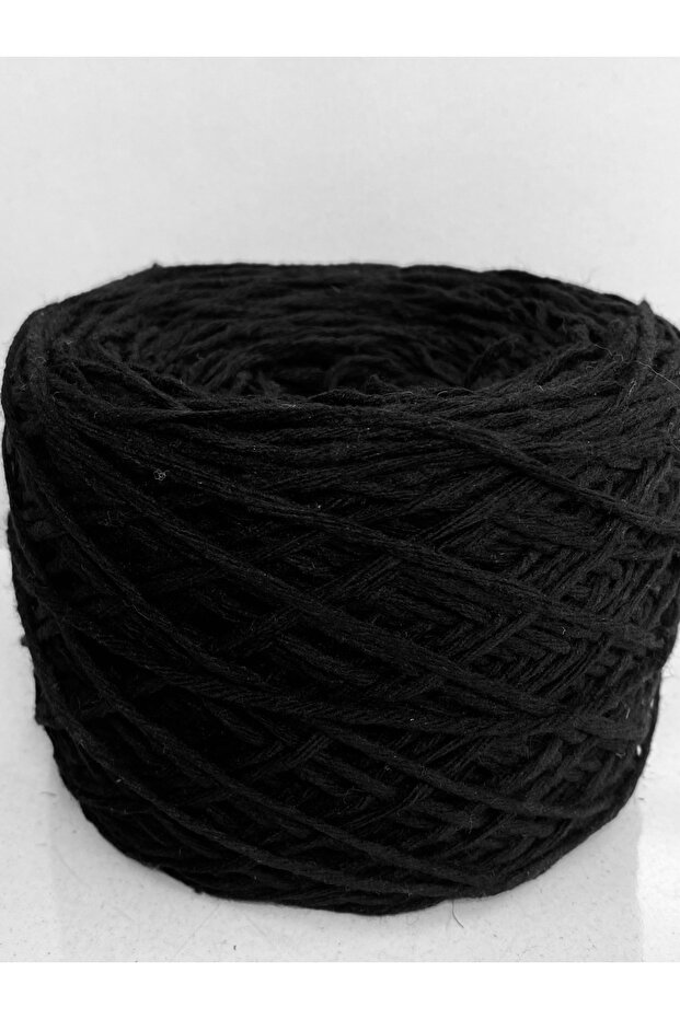 Cotton: Black Color 100% Cotton Acrylic 100 Gr