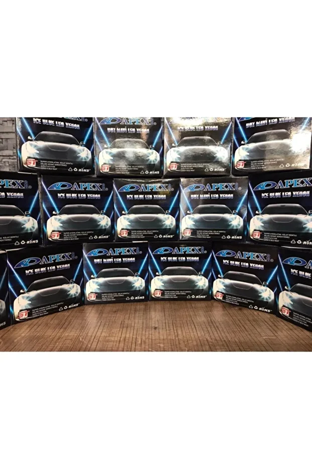 H4 Buz Mavi Led Xenon-şimşek Etkili-10800 Lm 12000k- Yüksek Aydınlatma Gücü - 7