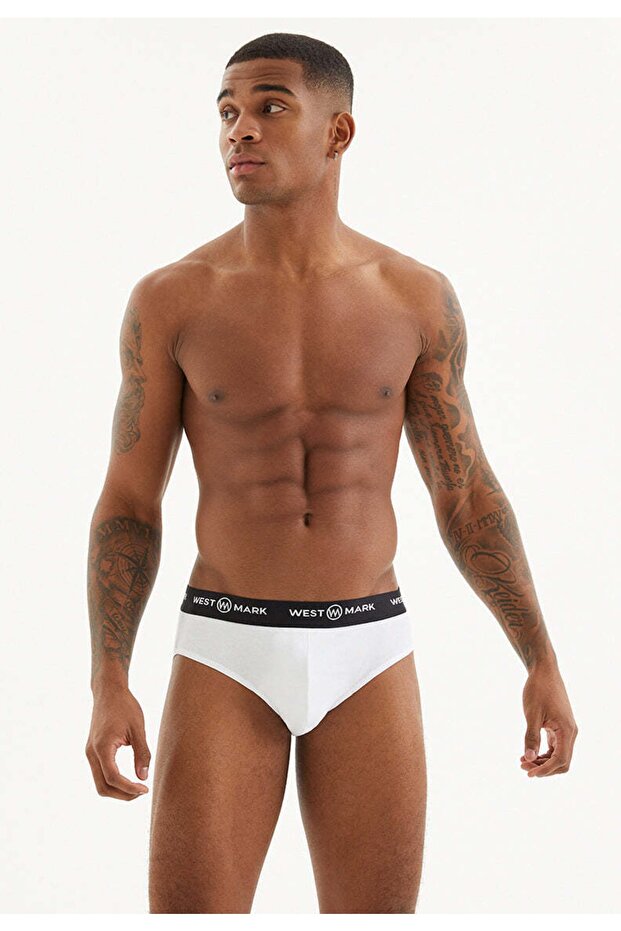 Solıd Whıte Brıef 3-pack - 2