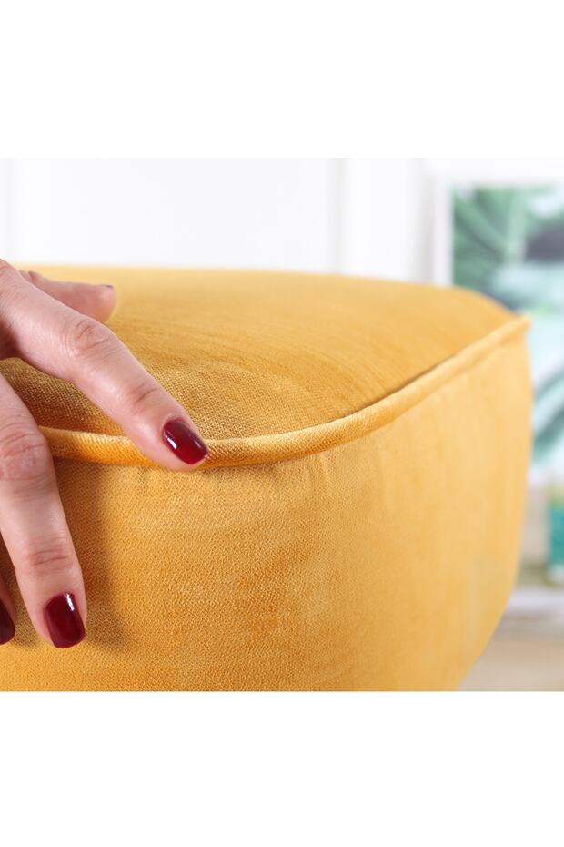 Bolien Puf - Sarı - 4