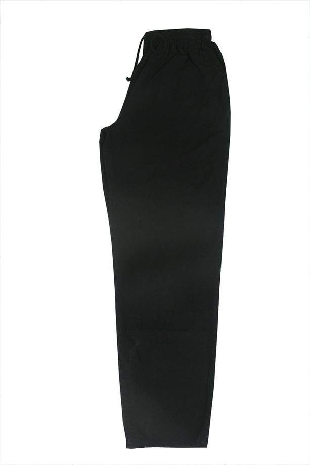 Unisex %100 Pamuk Hambez Yazlık Tek Alt Pantolon - 1