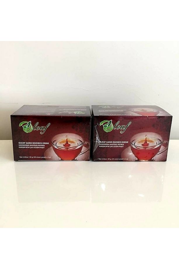 Ganoderma Mantarlı Roybos Karışık Bitki Çayı Süzen Poşet 2'li Paket - 1