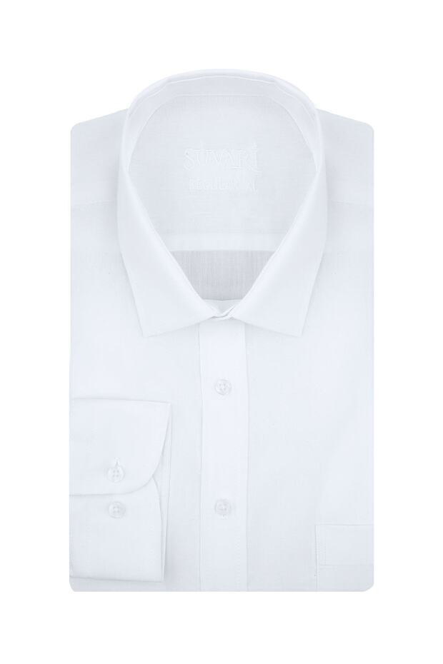 Beyaz Erkek Gömlek - 2