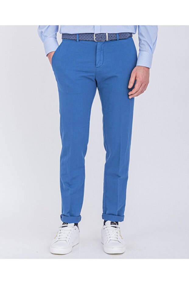 بنطلون أزرق للرجال من Chino Trousers