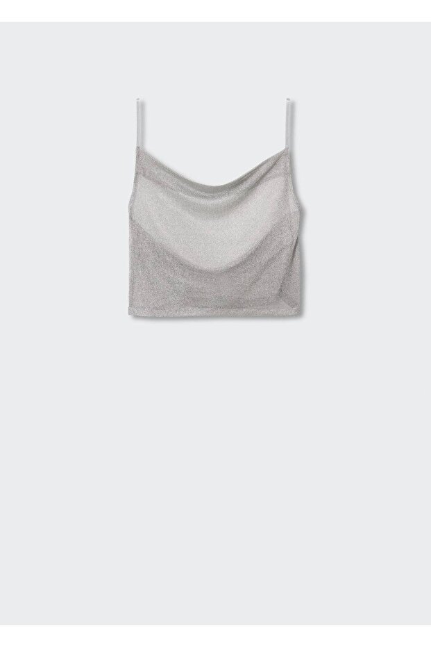 Yarı Şeffaf Triko Bluz - 3