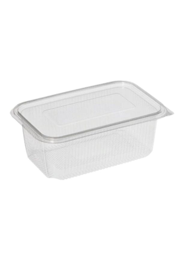 Kullan At Tek Kullanımlık Plastik Kapaklı Kase 1000 Gr 25 Adet Sızdırmaz Plastik Kap 1 Kg - 1
