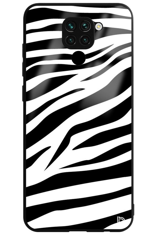 Xiaomi Redmi Note 9 Premium Zebra Pattern Glossy Phone Case