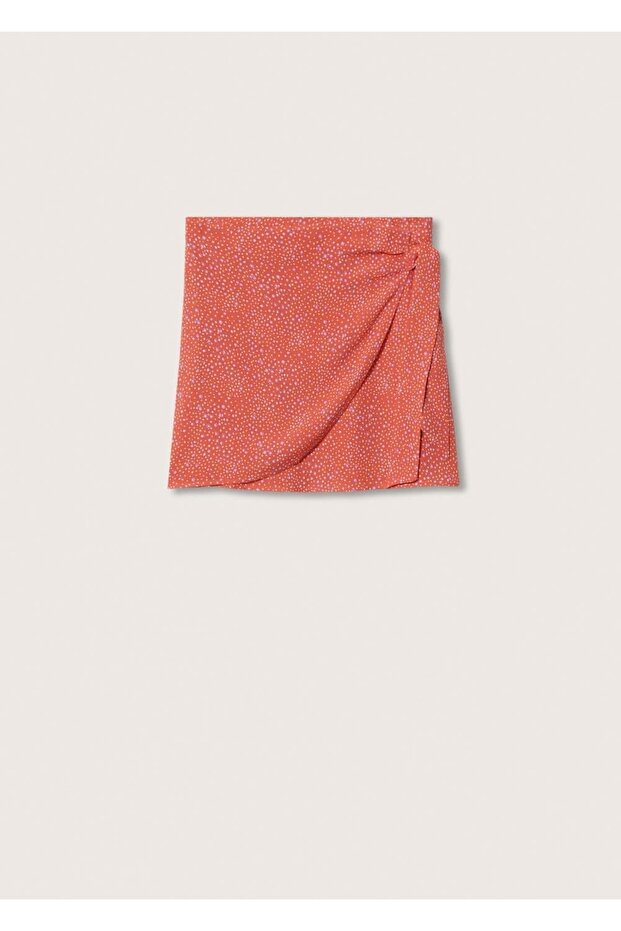 Anvelop Kesim Desenli Etek - 3