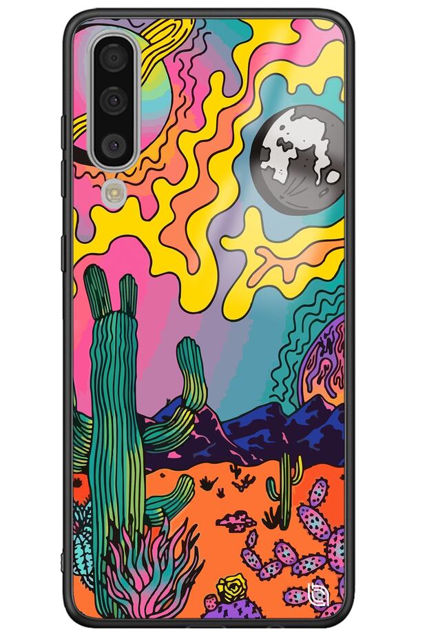 Phone Case for Samsung Galaxy A50 Desert Premium Pattern Glossy