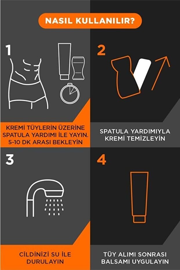 Tüy Dökücü Krem Seti 100 Ml + 50 Ml 2 Adet - 3