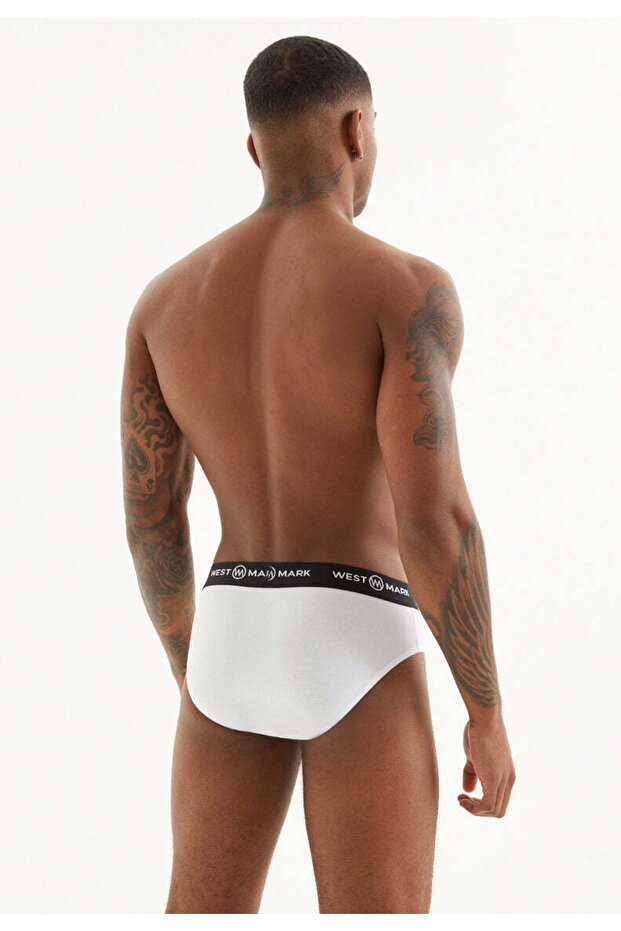 Solıd Whıte Brıef 3-pack - 3